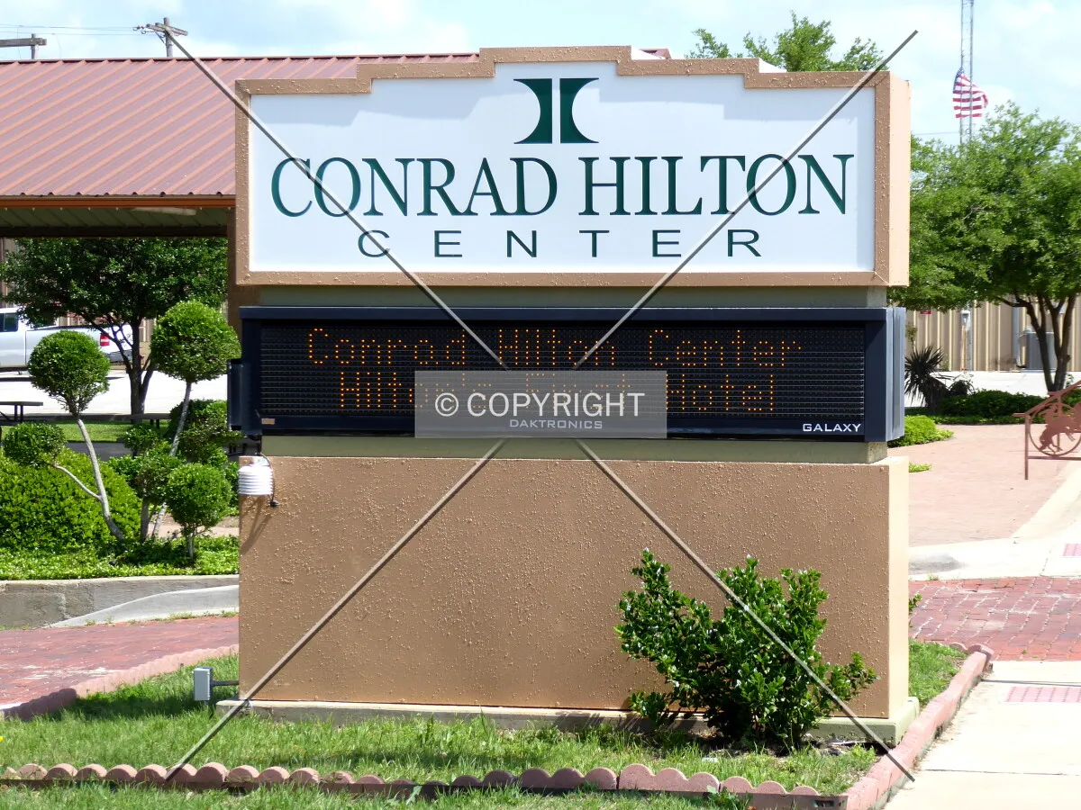 Main signage