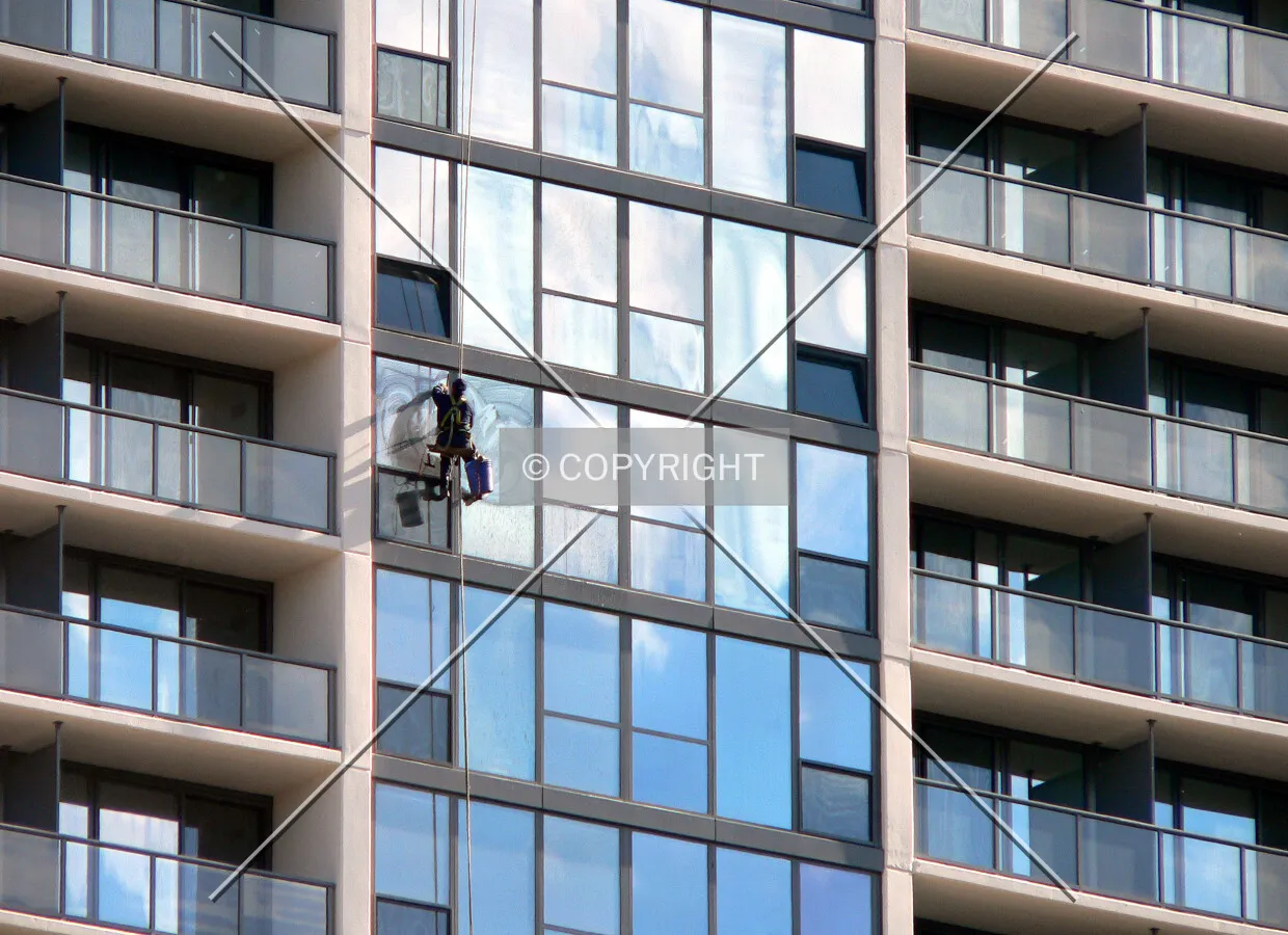 Washing windows