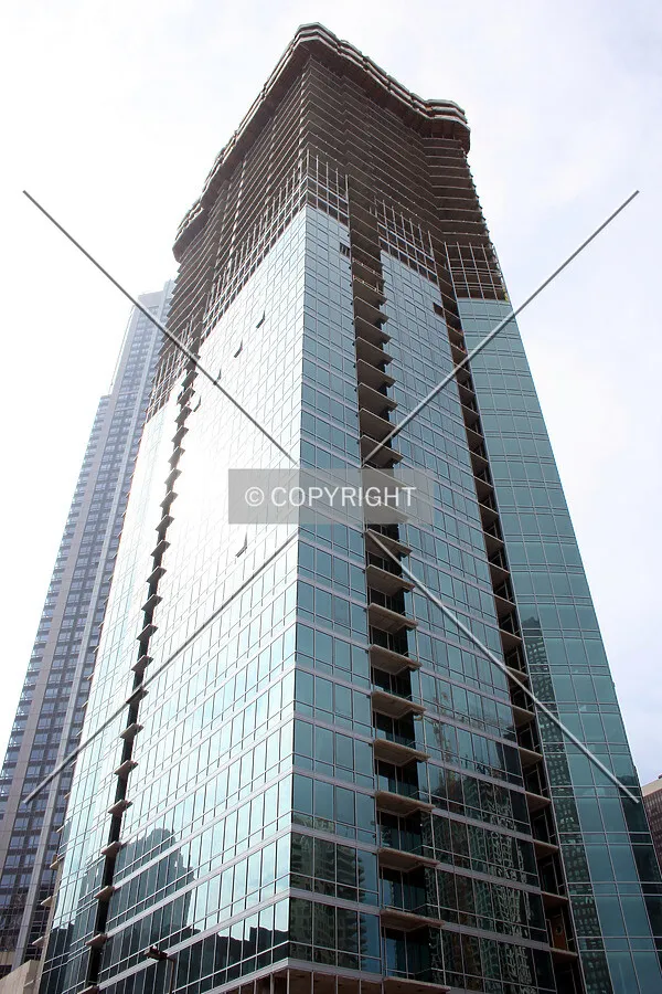 Looking up from the southeast