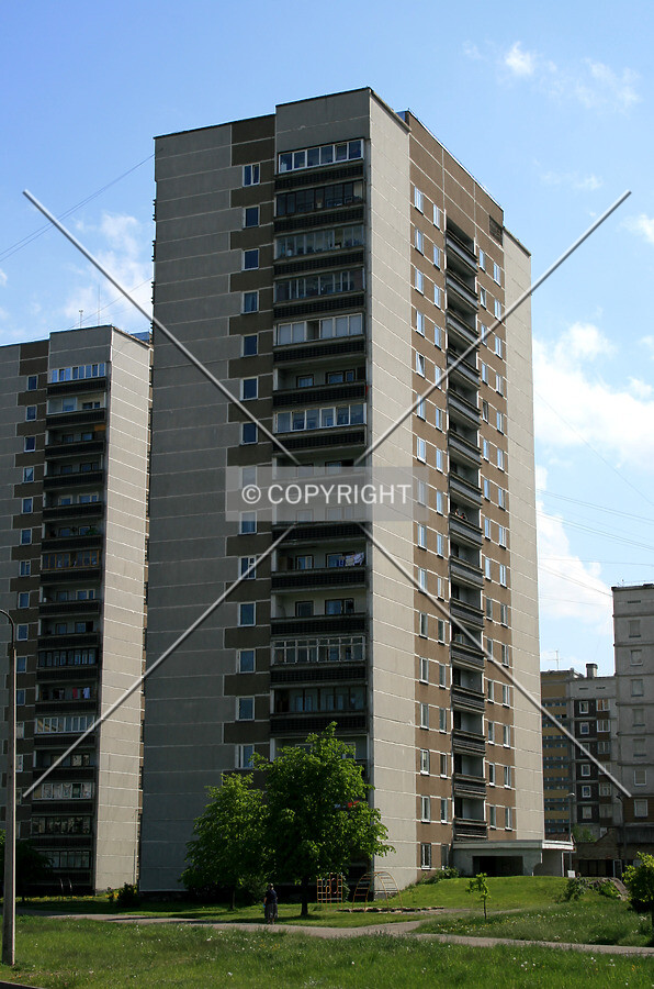 North corner view from Anninmuizas Street
