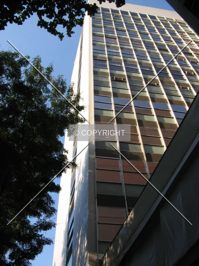 Looking up from Barão de Itambi street