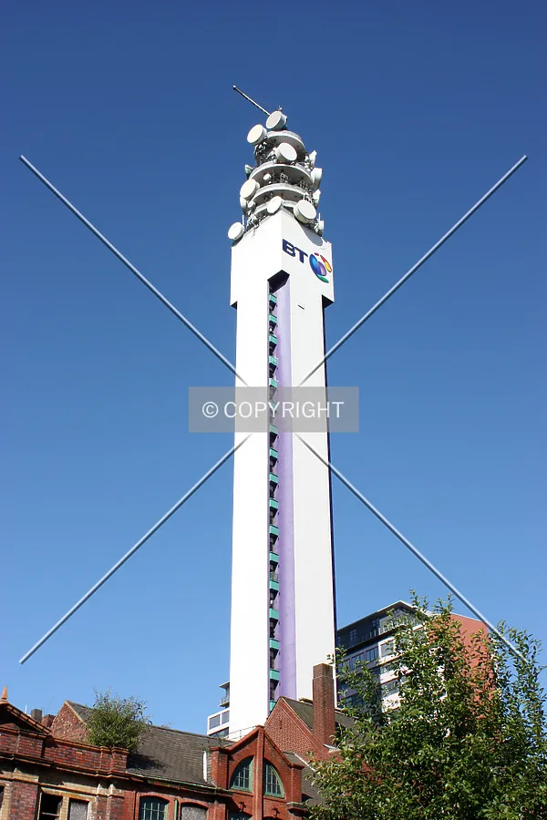 Looking up from Great Charles Street Queensway
