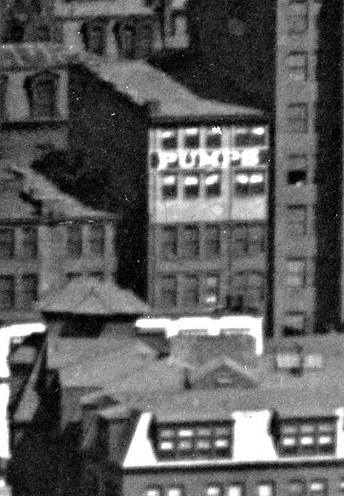 Vintage view from the southwest