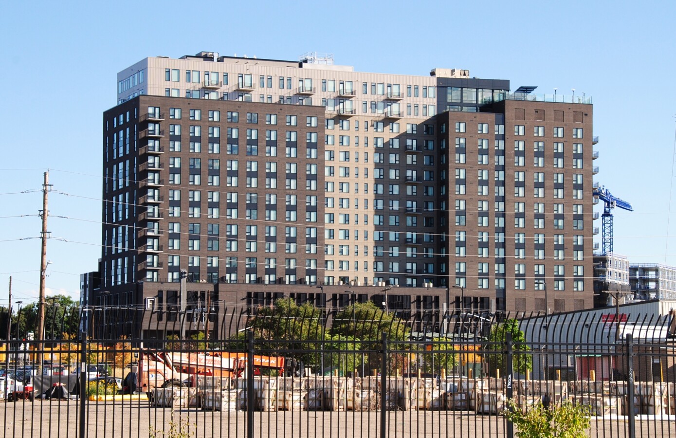 View to the southeast