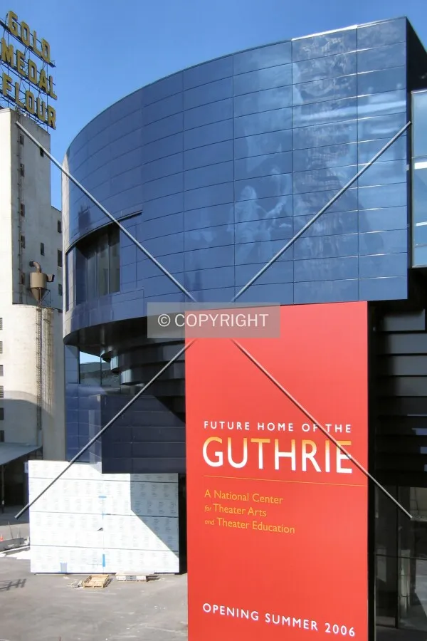 Southwest corner from the Guthrie Ramp