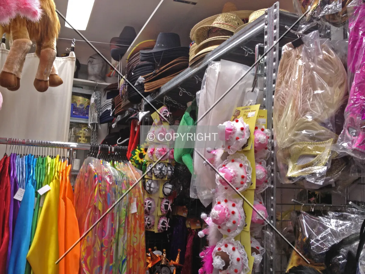 A costume store selling... costumes