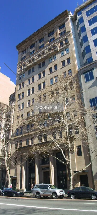 View to the southwest from Elizabeth Street
