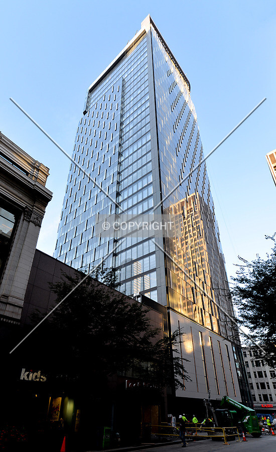 View from the east