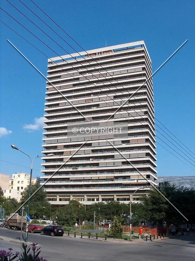 Street level view from Panormou Street