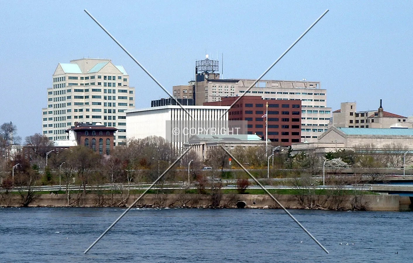 View from the southwest