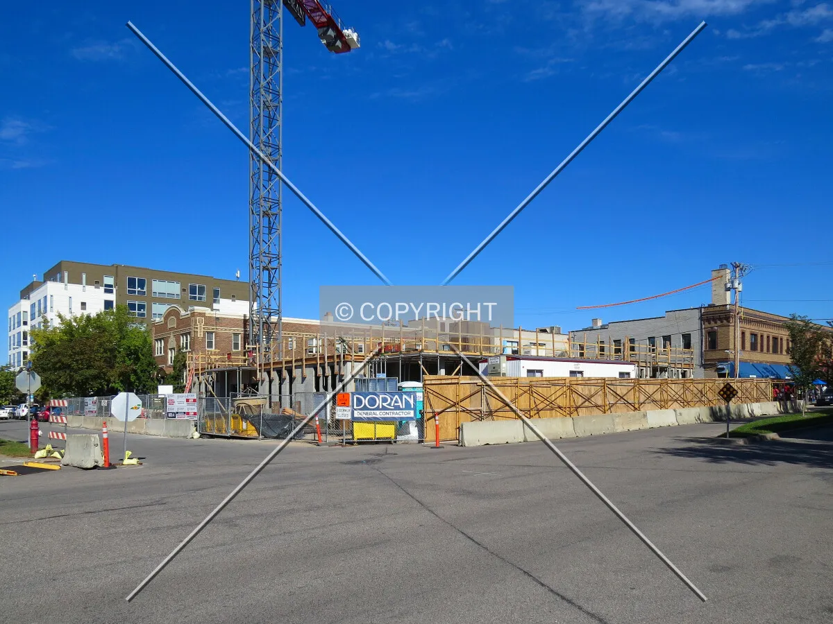 View to the northeast across Holmes Avenue South & West 31st Street