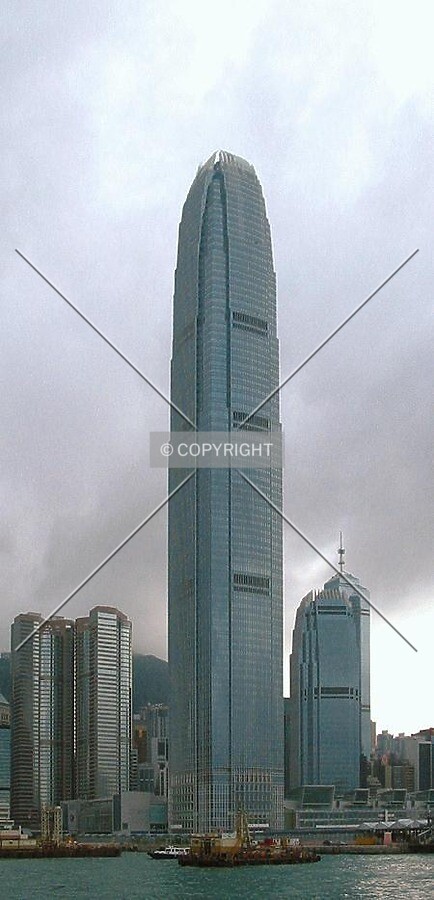 2 IFC from a Star Ferry boat