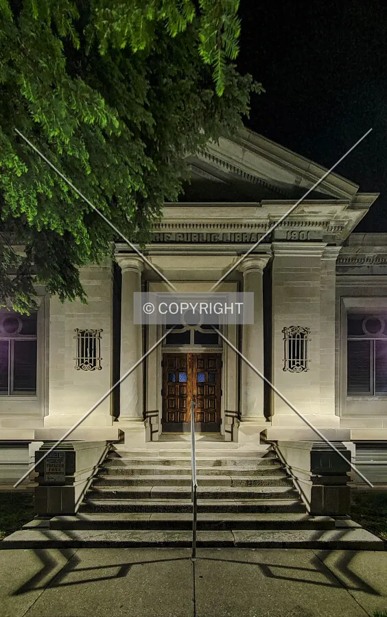 Main entrance; June 6, 2029