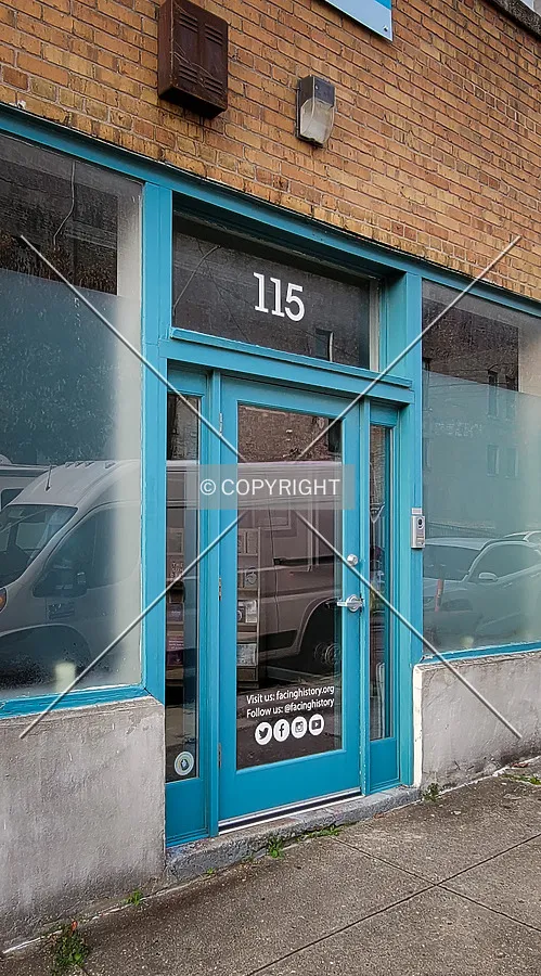 Front entrance; November 20, 2021