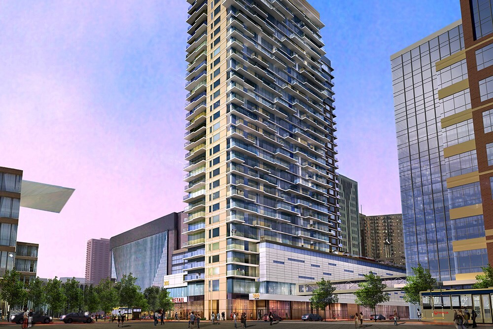 Rendered view from the southwest