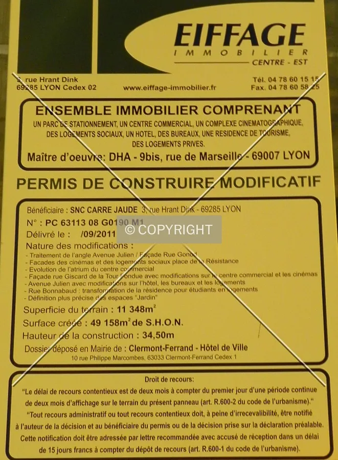 The building permit.