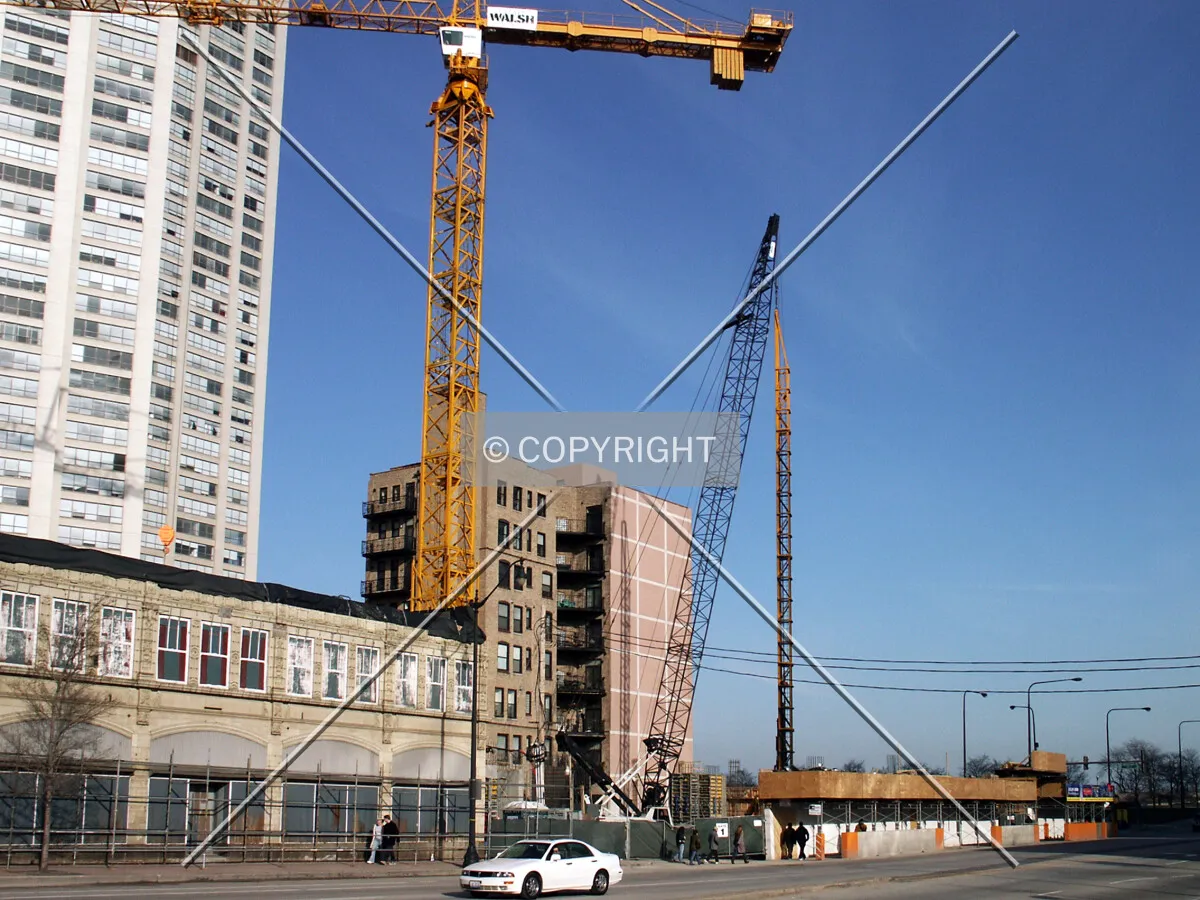 View from Roosevelt Road and Wabash Avenue