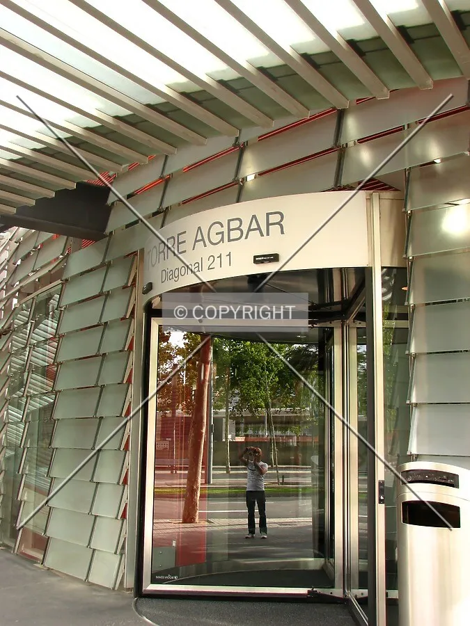 Main entrance of the tower