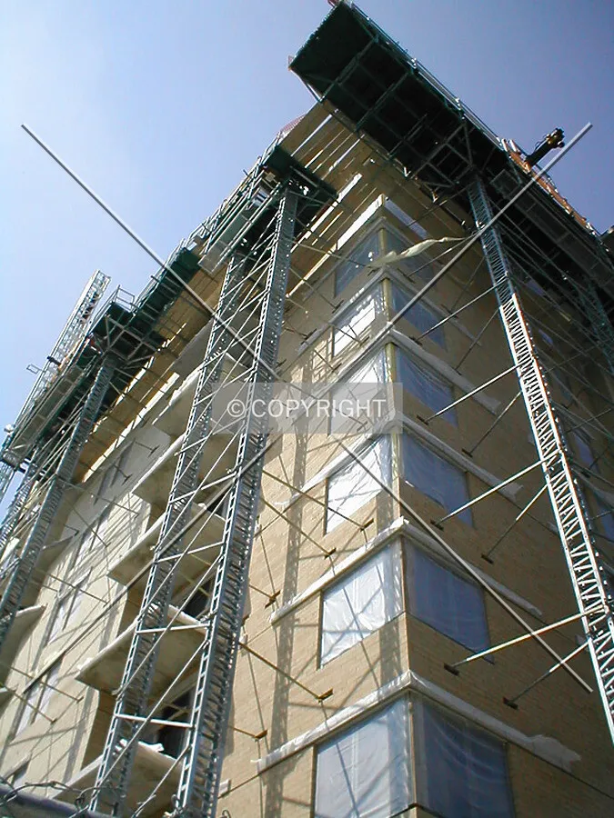 Exterior low angle elevation