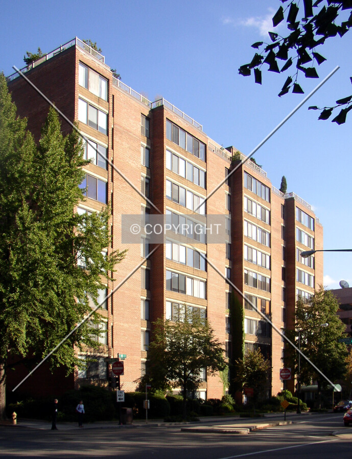 From the north across 20th Street