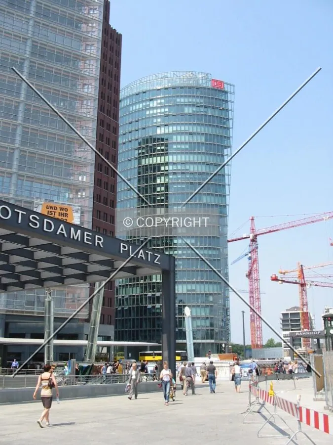 Street view from the station