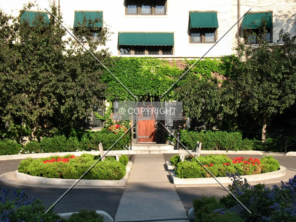 Main entrance path