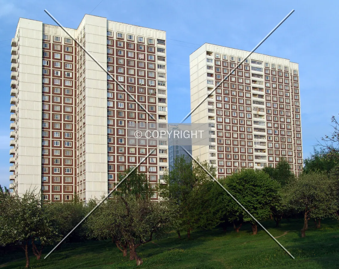 Towers 2 and 1