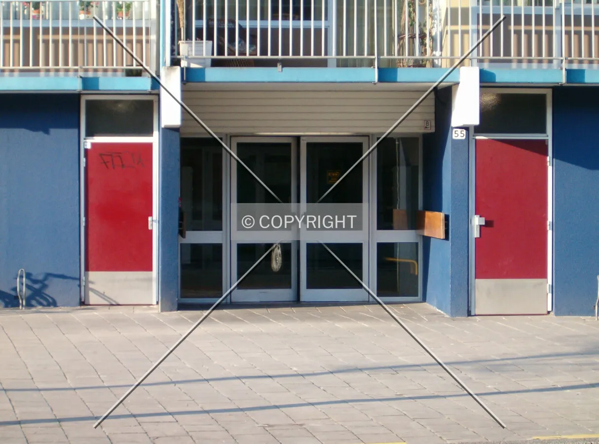 Entrance area before reconstruction