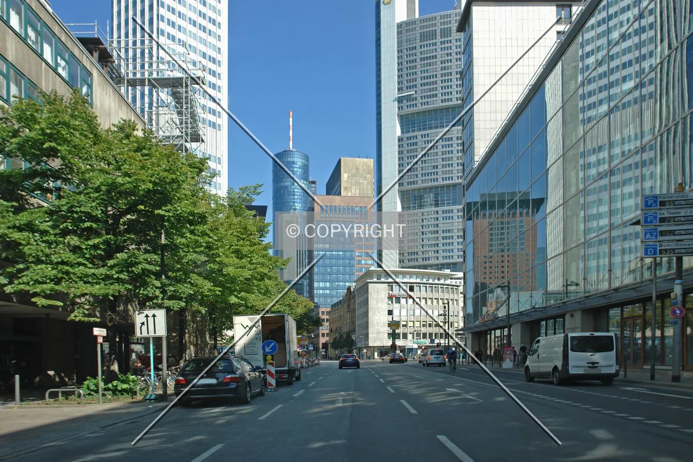 Neue Mainzer Straße in Frankfurt