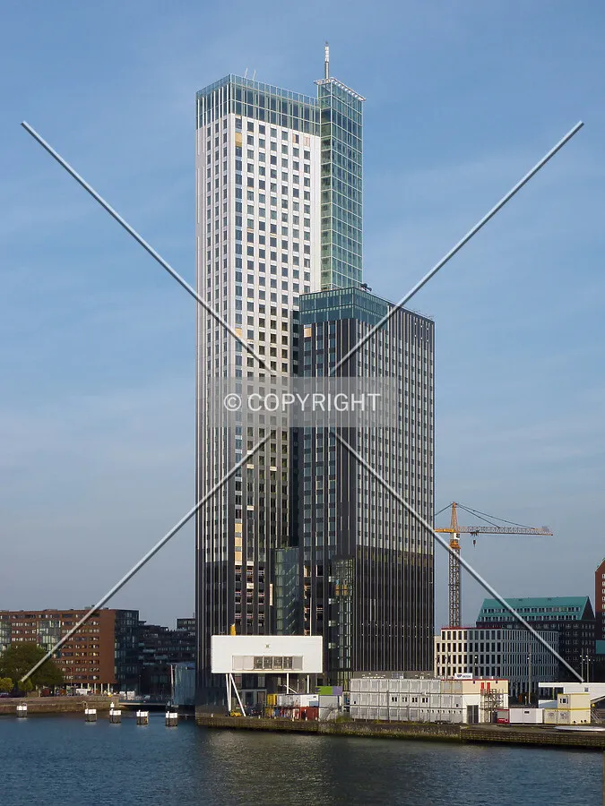 View from Erasmusbrug