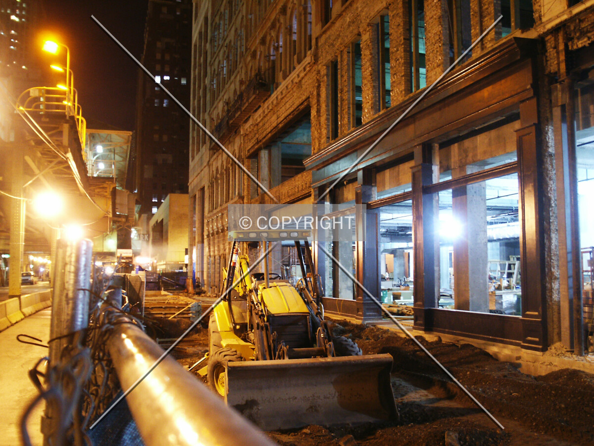 Looking north on Wabash Avenue