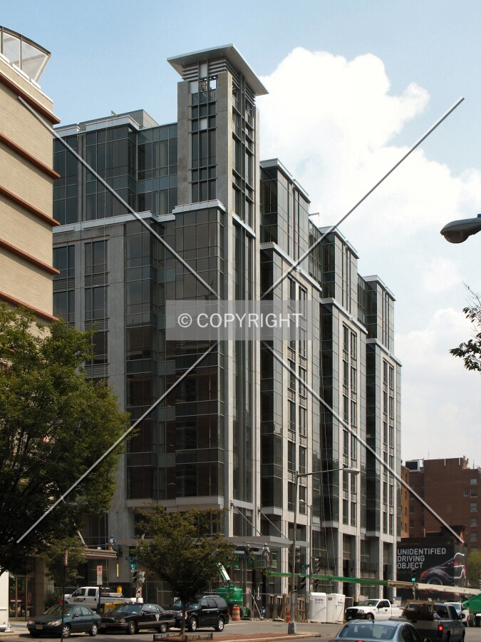 Southwest corner from K Street
