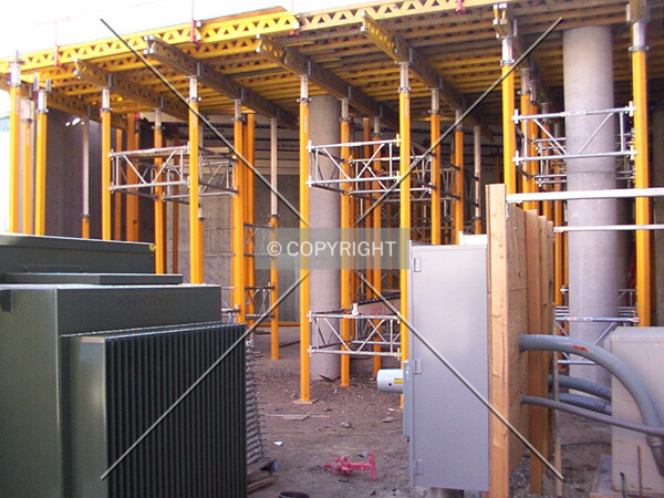 Columns and support rods