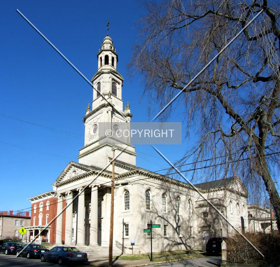 View from the southwest on Sycamore Street