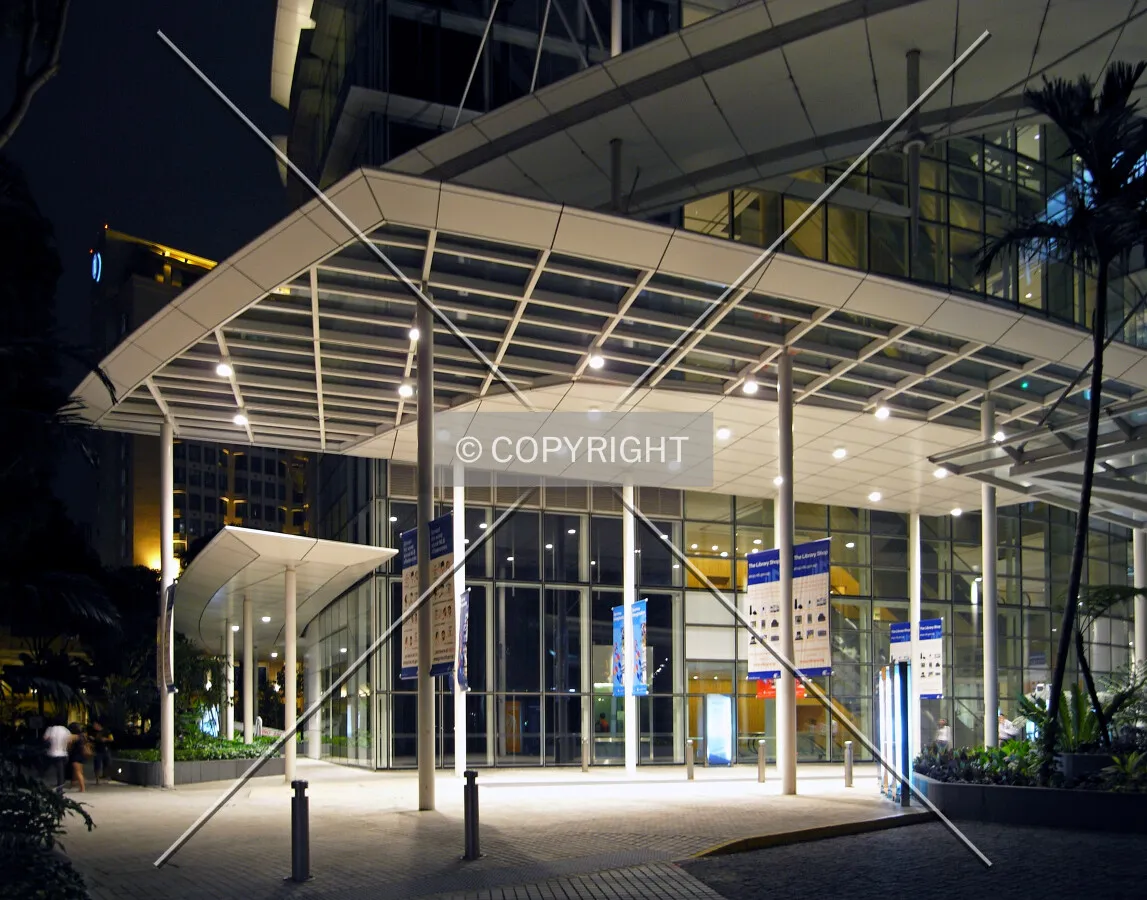 View of the entrance area from Victoria Road