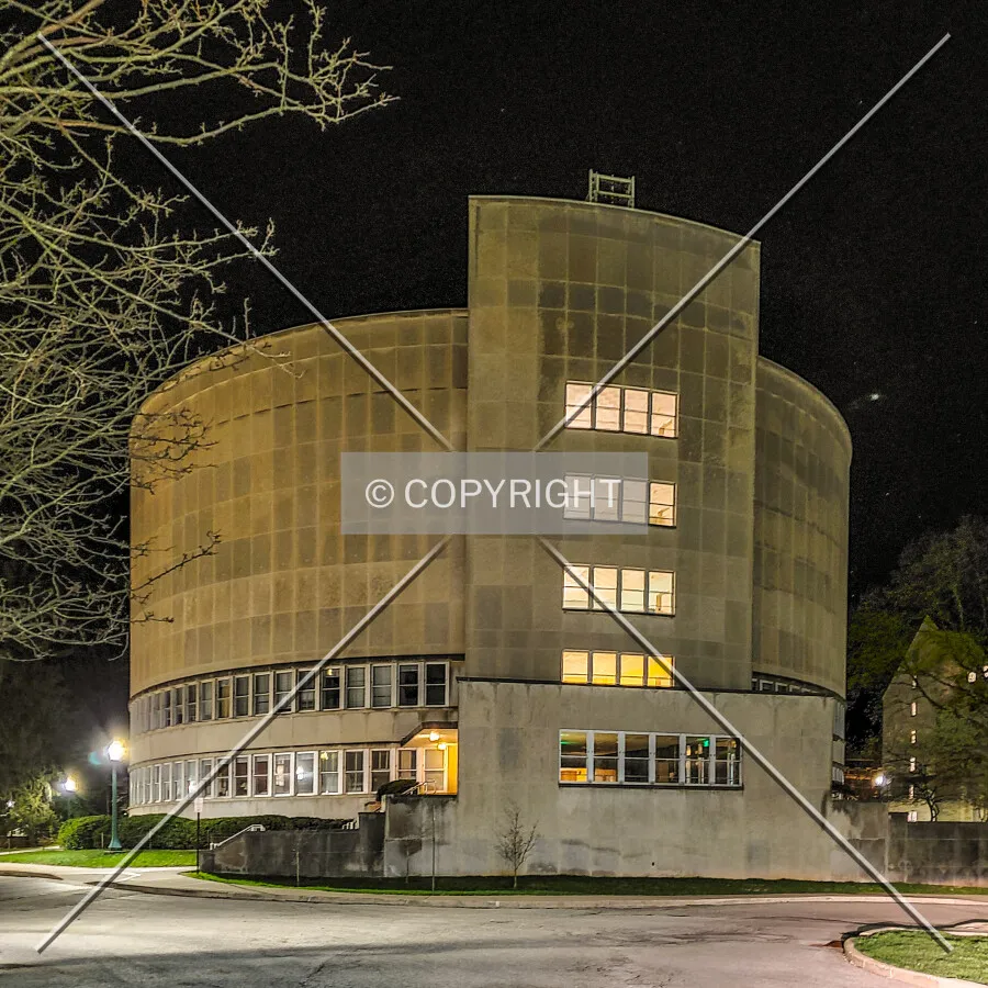 North view at night, Sunday, March 29, 2020