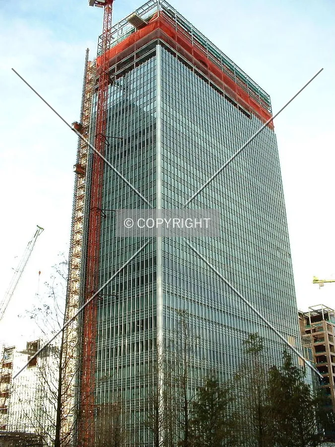 View from outside Citigroup's tower
