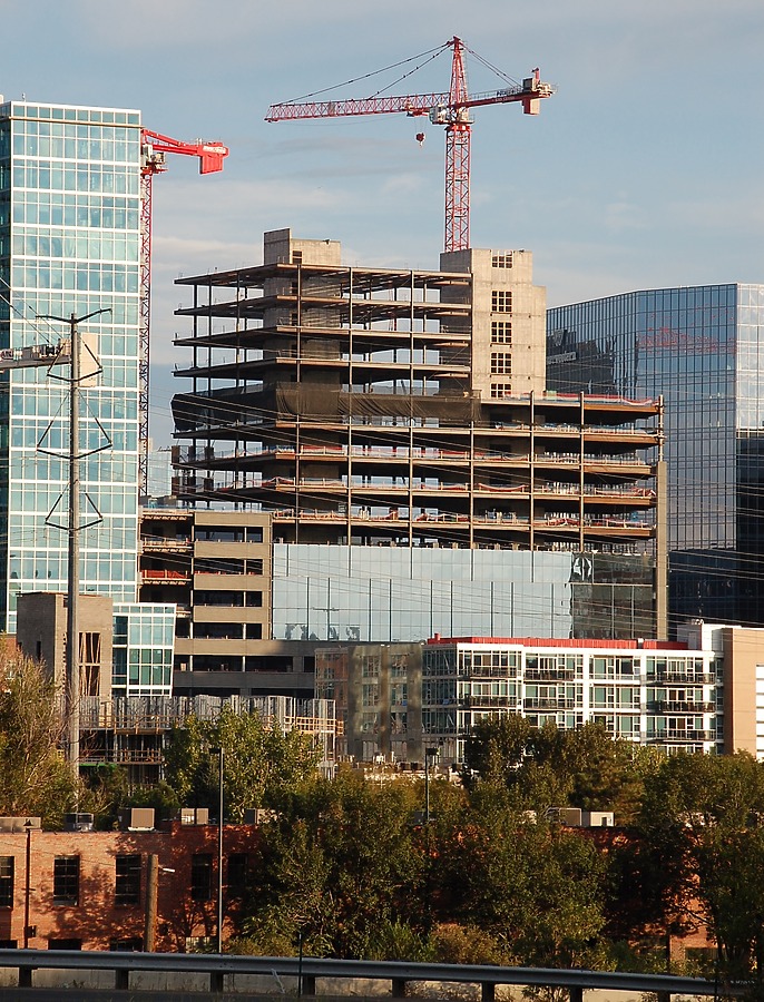 Distant view to the southeast