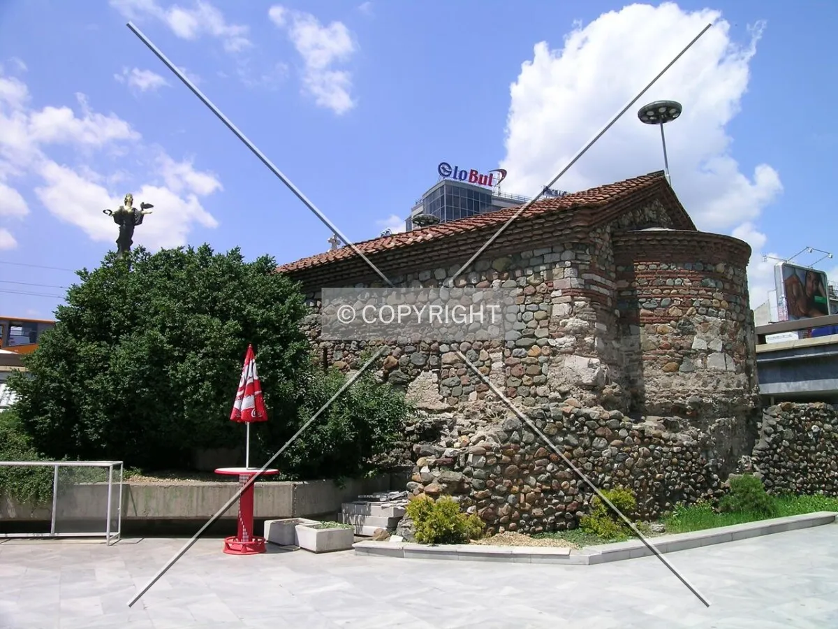 Northwestern view of the building
