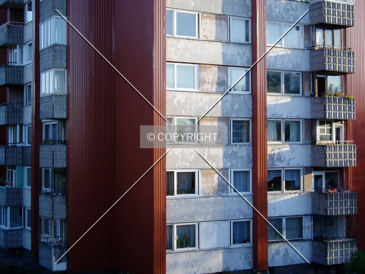 North facade details