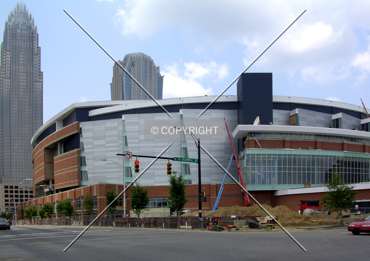 Looking northwest from Caldwell Street