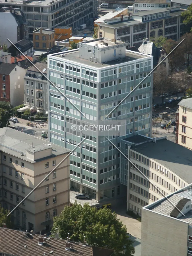 Looking down from the AfE-Turm