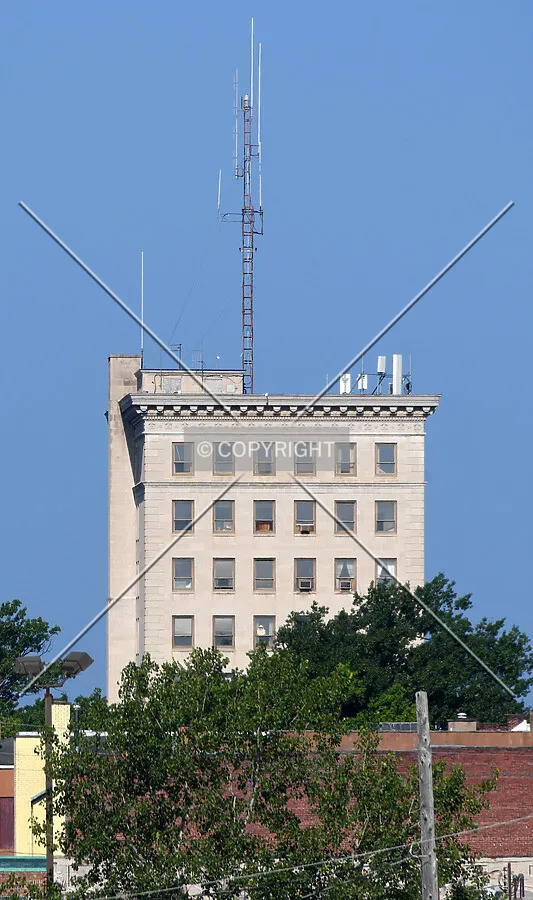View from the east