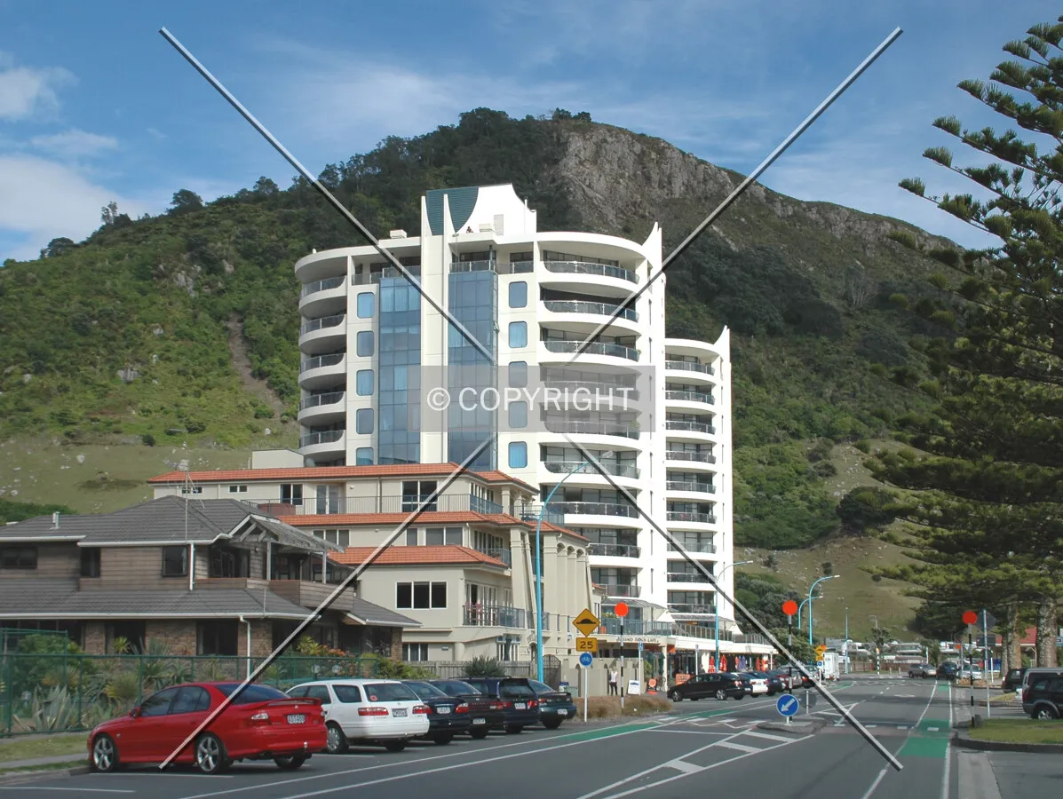 View from Mt Maunganui Road
