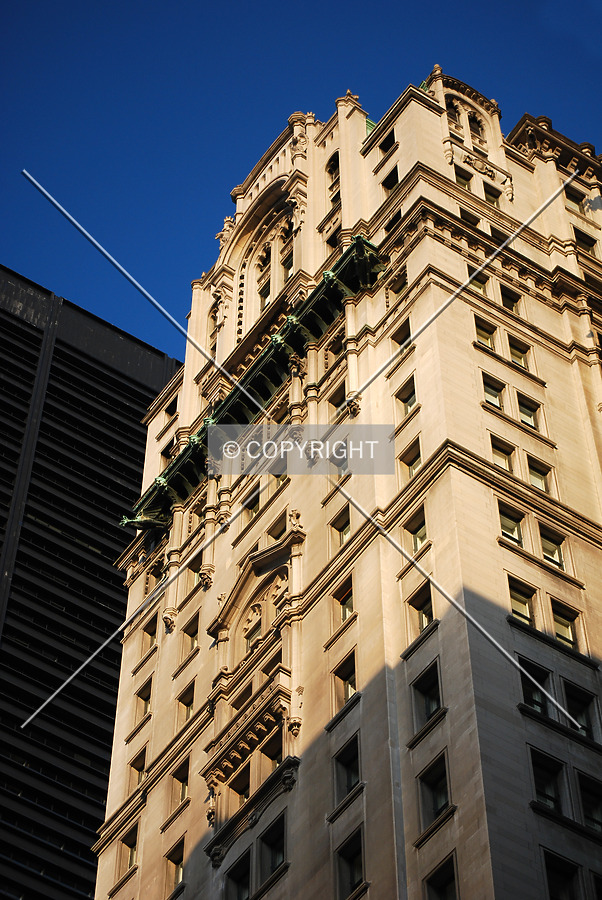 Looking up from the southwest