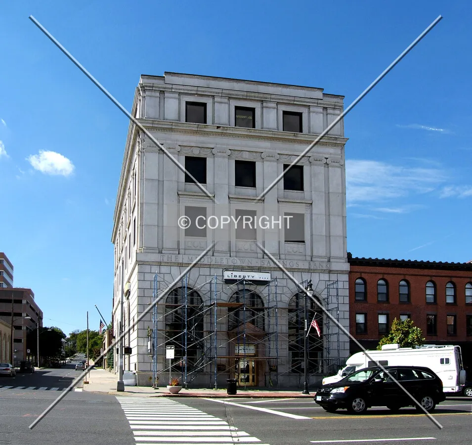 View from the northeast at Court and Main streets