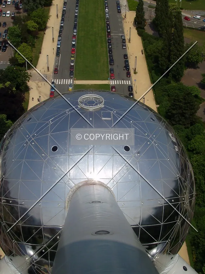 From the observation deck looking down towards the Expo