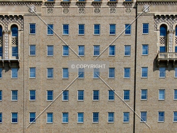 Fenestration on the south facade