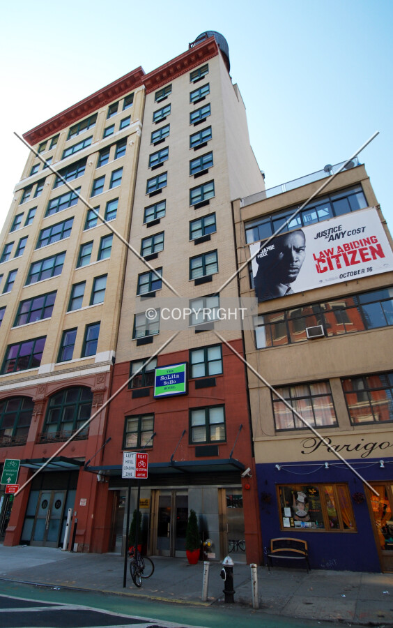 Viewed from Grand Street