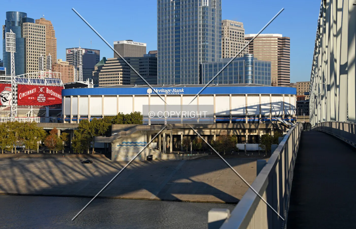 View from the southeast